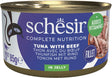 Schesir Katzenfutter Thunfisch - Rind - 85 gr