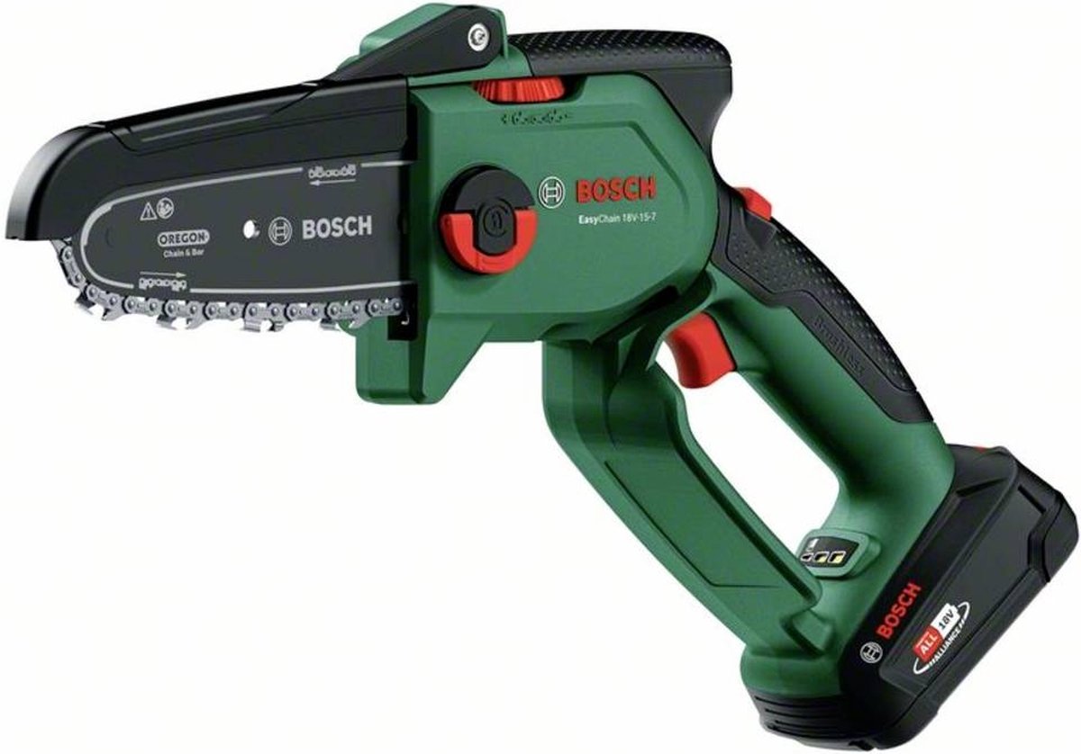 Bosch EasyChain 18V-15-7 Kettensäge – mit 18-V-Akku und Ladegerät