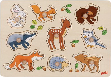 GOKI HOLDER BOLD Puzzle Waldtiere, 9st.