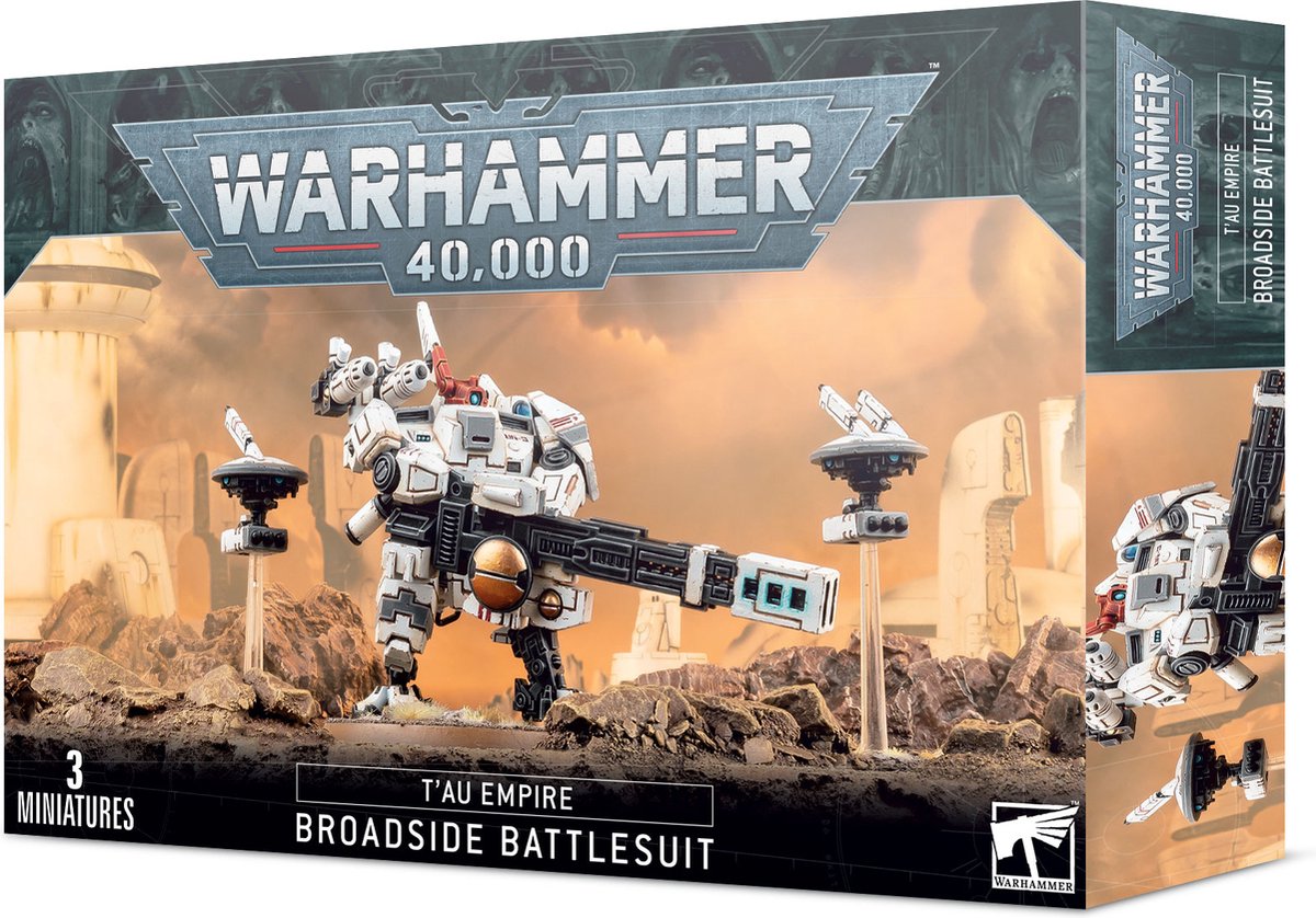Games workshop warhammer 40.000 - tau empire - xv88 broadside battlesuit