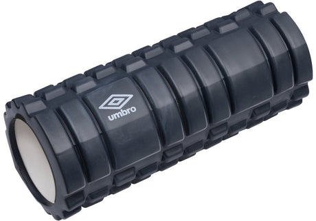 Umbro Schaumstoffrolle – Massagerolle – Sport und Fitness – entlastet die Muskulatur – Schwarz – 14 x 33 Zentimeter