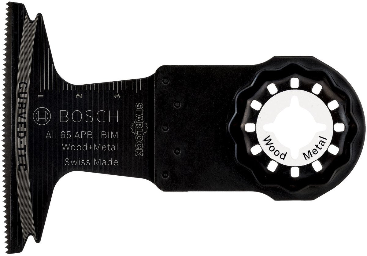 Bosch aii 65 apb bim Tauchsägeblatt – 65 x 40 mm – für Holz und Metall