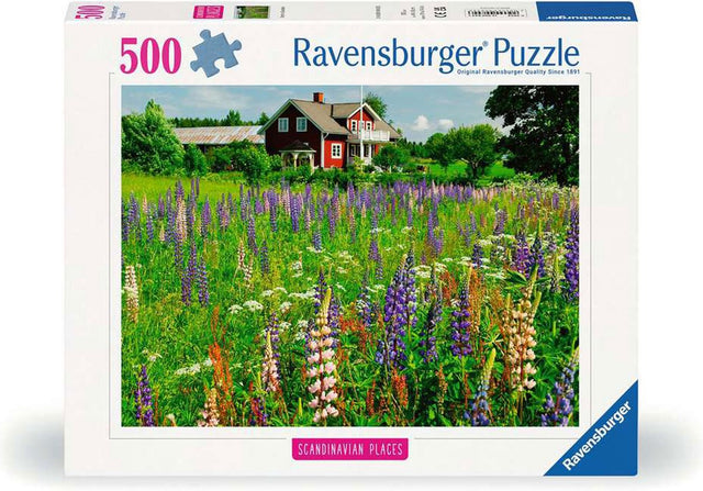 Ravensburger Puzzle Bauernhof in Schweden - Puzzle - 500 Teile