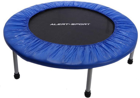 Alert faltbares Fitness-Trampolin 97 cm blau schwarz