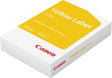 Canon kopieer printpapier - yellow label copy - pefc - a4 - 80 grams - 1 doos - 5 pak a 500 vel