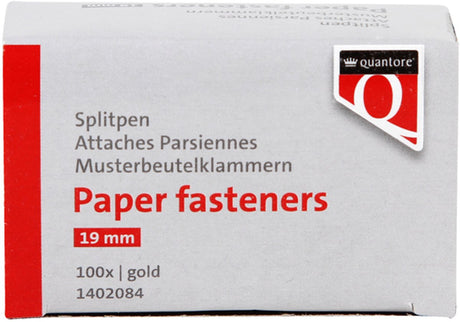 Quantore Splint Gold 19mm, 100 Stk.