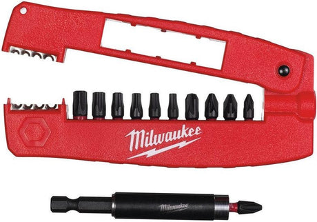 Milwaukee Shockwave Impact Duty™ Schraubbit-Kassetten SHW CD-Antriebsführungsset V2 – 12-teilig – 4932430910
