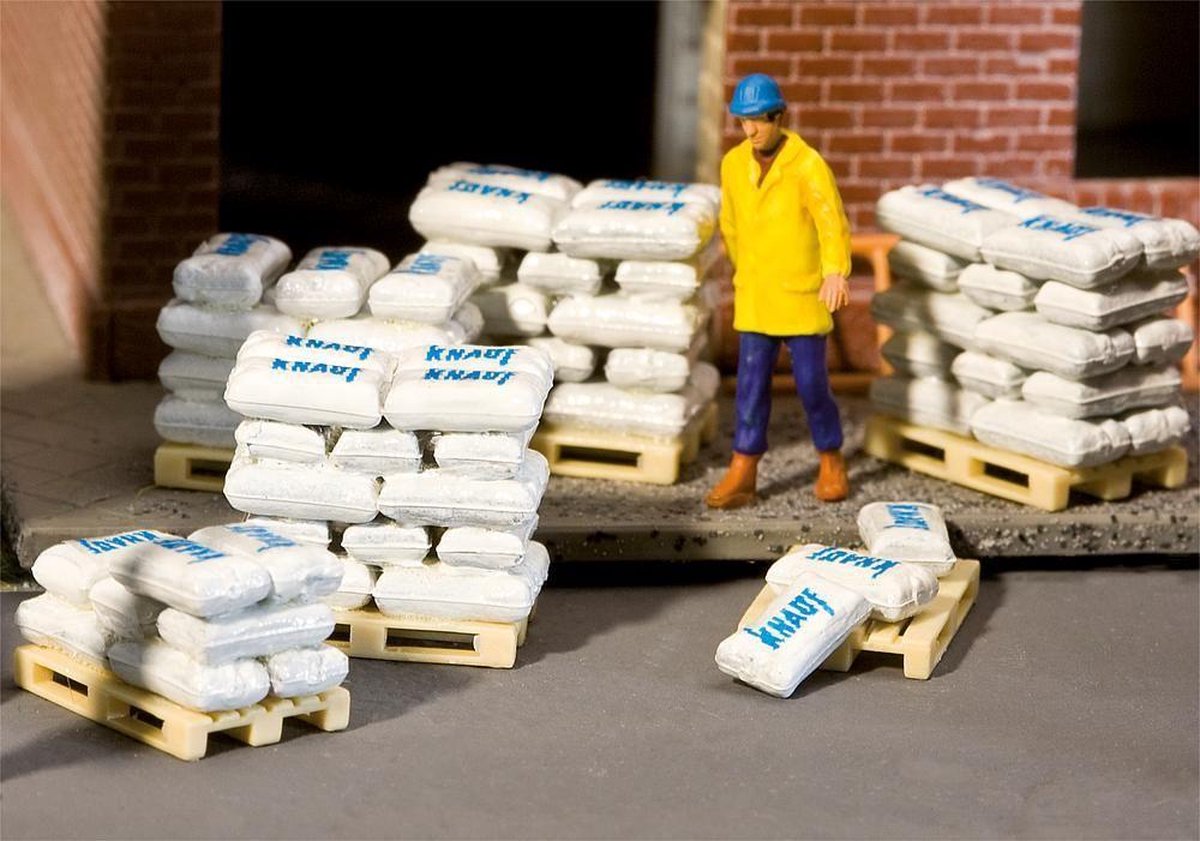 Faller - 40 zakken - modelbouwsets, hobbybouwspeelgoed voor kinderen, modelverf en accessoires