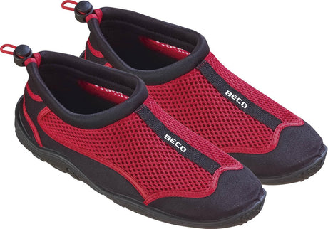 Beco waterschoen - rood - neopreen - mesh - anti slip - heren - maat 40