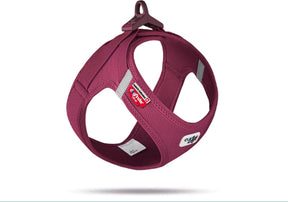 Curli vest harness clasp air-mesh ruby 2xs