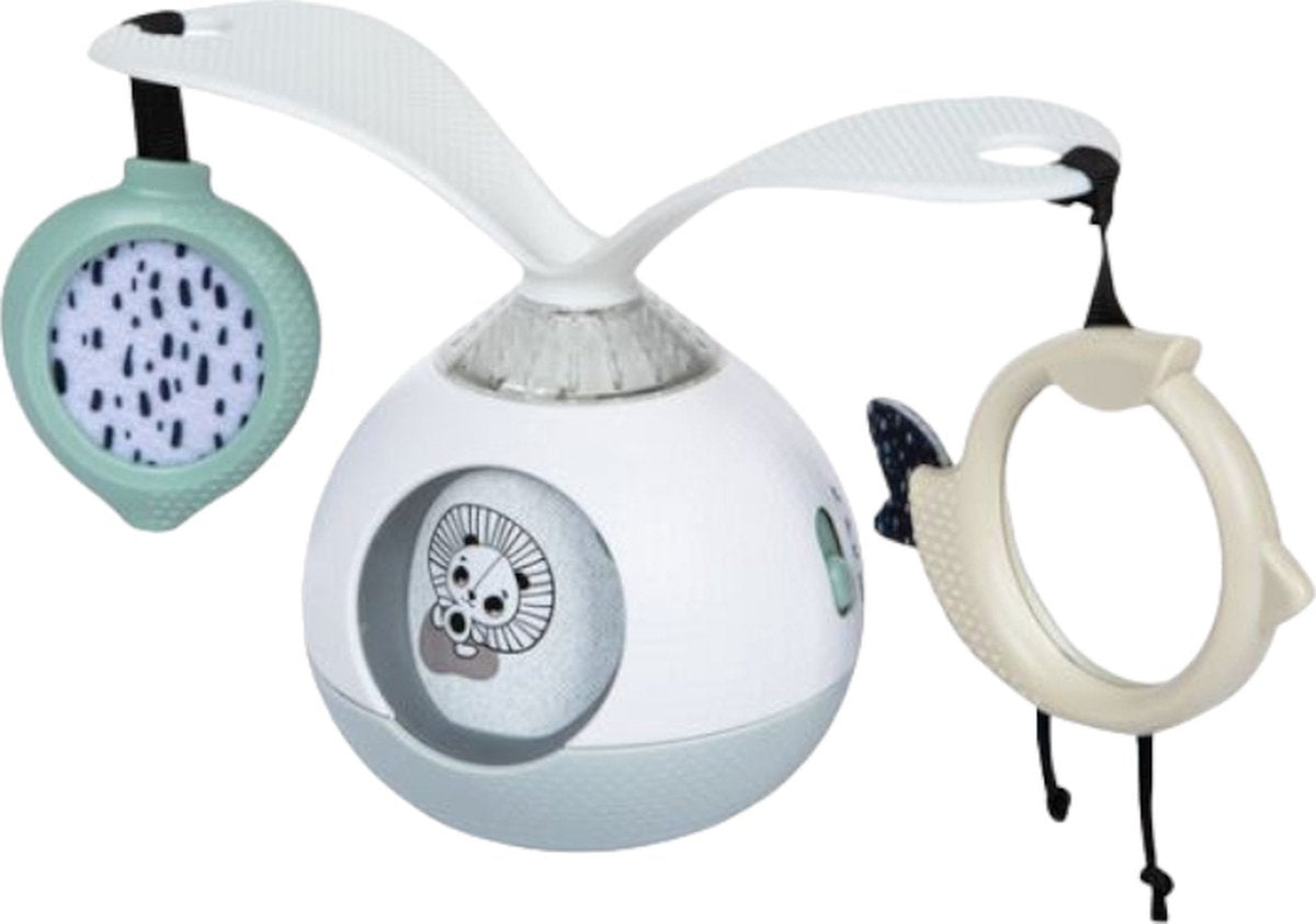 Tiny Love Tummy Time Musik-Mobile – schwarz-weißes Dekor