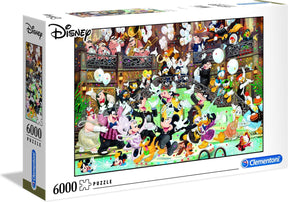 Clementoni Puzzle Disney Gala, 6000 Teile.