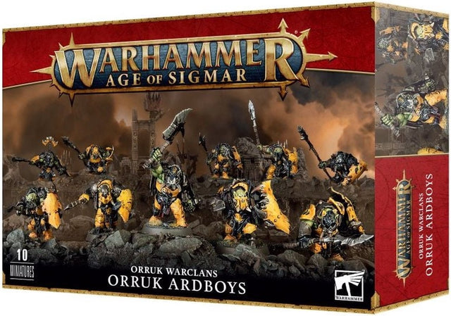 Games workshop warhammer age of sigmar - orruk warclans - orruk ardboyz (89-61)