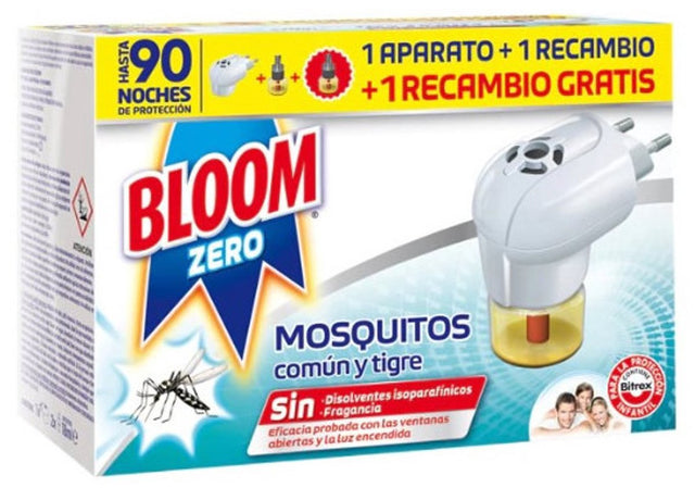 Bloom zero mosquitos electrical device + 2 spare parts