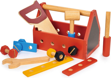 Mentari-Rollenspiel – Werkzeugkasten – 21 x 13,2 x 15,5 cm – 15 Teile – 3 Jahre