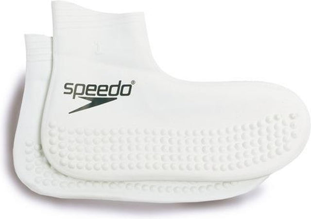 Speedo zwembad-sokken anti-slip latex wit mt 33-36