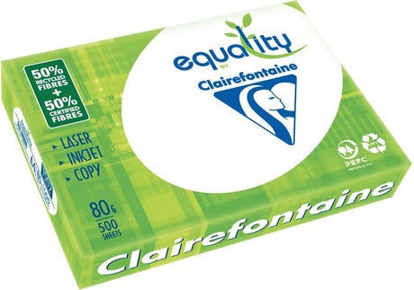 Clairefontaine Recyclingpapier Gleichheit 80g m2 A4 160cie