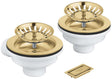 Grohe Zubehör – Abflusssieb für Spüle mit Zubehör, gebürstet Cool Sunrise 40997gn0