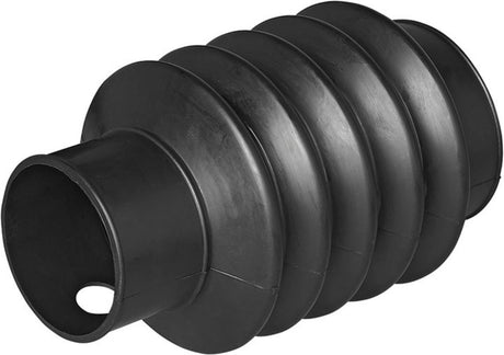 Proplus stofhoes oplooprem ø 60 70 x 100 mm – geschikt voor peitz pav sr 0,7-2,7 x mx – rubber beschermhoes – zwart