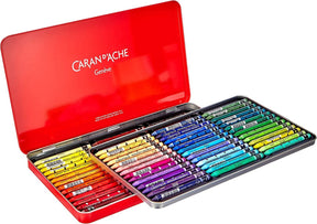 Caran d'ache set of watercolor pastels neocolor ii 84 pcs