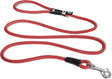 Curli stretch comfort leash rood - hondenriem - 180x1 cm rond nylon ø 10 mm