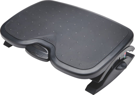 Kensington Solemate Plus ergonomische Fußstütze – höhenverstellbar – Schwarz