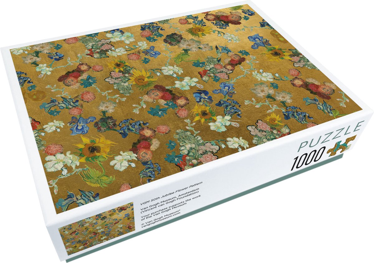 Bekking Blitz - Puzzle - 1.000 Teile - Kunst - Blumen - Blumenstrauß - Vincent van Gogh - Van Gogh Museum Amsterdam