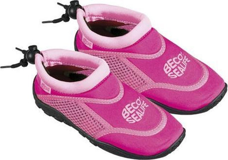 Beco-sealife® Kinder Wasserschuhe Schwimmschuhe für Kinder - Rosa - Größe 24 25