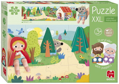 Jumbo Goula Puzzle XXL Rotkäppchen, 30 Teile.