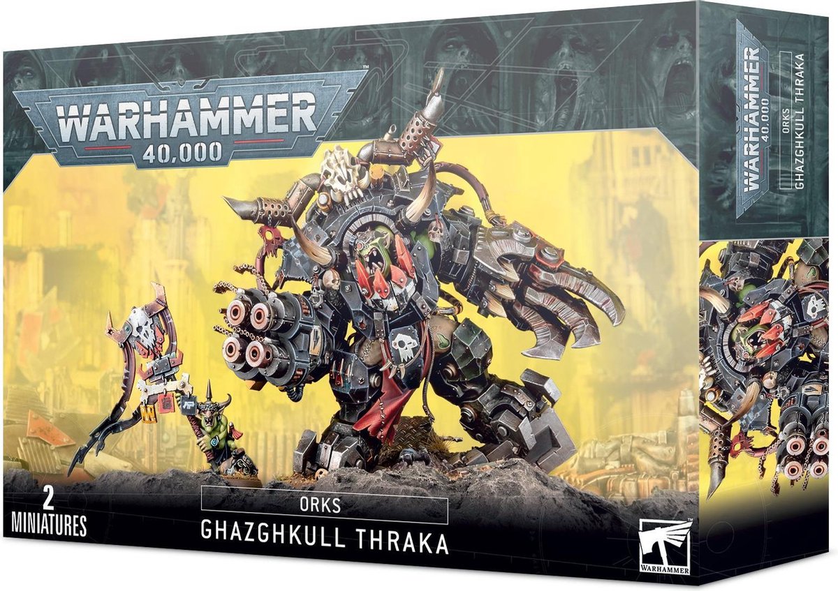 Games workshop warhammer 40.000 - ork: ghazghkull thraka