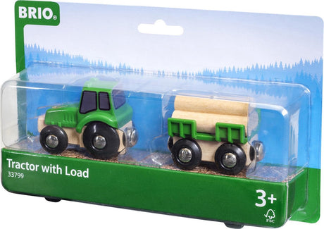 Brio-Traktor mit Anhänger - 33799