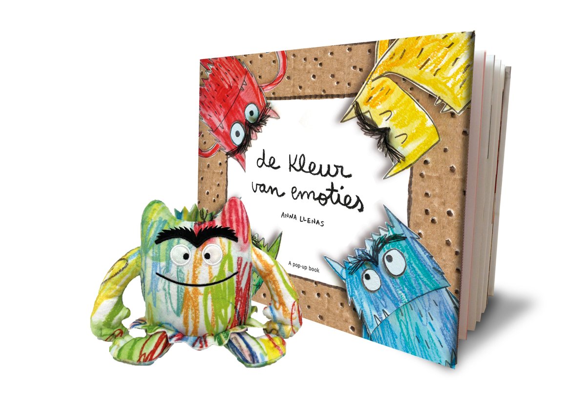 Clavis Publishers Clavis die Farbe der Emotionen. Buch + Kuscheltier.