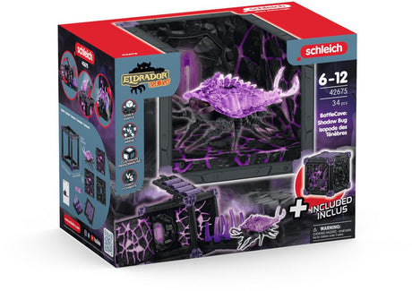 Schleich Eldrador Creatures Battlecave Shadow Woodlouse – 42675