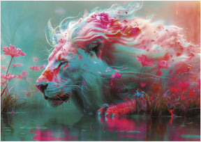 Educa puzzel dieren - xxl pieces king of blossoms 500 stukjes.