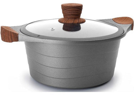 Lacor 20cm gietaluminium braadpan + deksel - - 27320