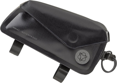 Agu venture extreme - frametas - fietstas - 0.7l - 100% waterdicht gerecycled polyester - zwart - 3m reflectie - magnetische sluiting