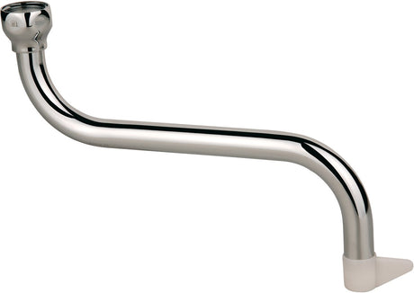 Kirchhoff s-uitloop - chroom - 1 2 x 160 mm