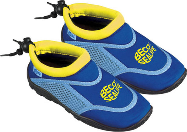 Beco-sealife® Kinder Wasserschuhe Schwimmschuhe für Kinder - Blau - Größe 28 29
