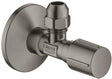 Grohe Eckventil Kompression 1 2x3 8 m. Metallgriff aus gebürstetem Hartgraphit