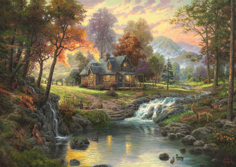 Schmidt Puzzle - Kinkade Mountain Rückzug