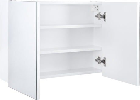 Differnz Brida Spiegelschrank – 50 x 67,5 x 15 – weiß