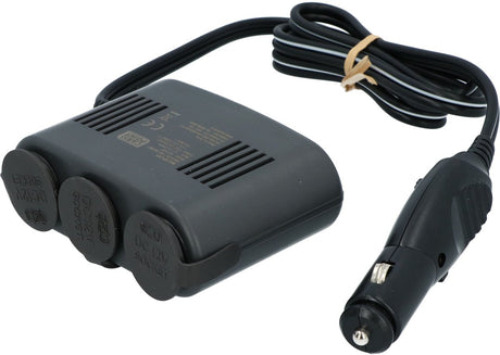 Carpoint LED 3-Wege-Feuerzeugbox – 12 V – 10 A