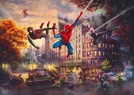 Schmidt Marvel Spider-Man Puzzle 1000 Teile – die ultimative Allianz.