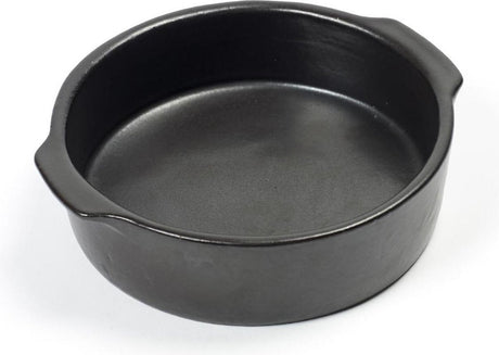 Serax - pascale naessens pure - oven-serveerschaal xs - zwart - 13 ø