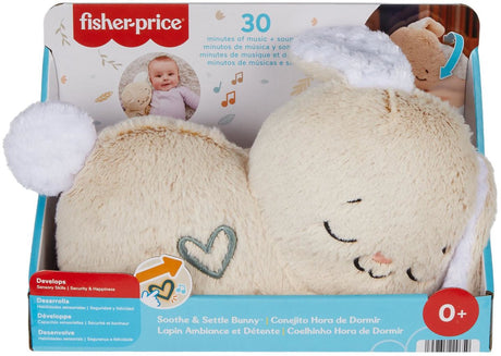 Fisher-Price Beruhigungshase – Kuscheltier mit Musik, Lichtern und Bewegung