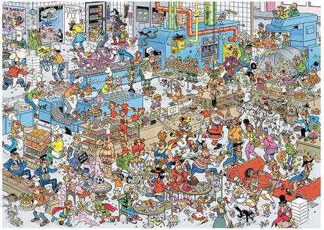 Jumbo Jan van Haasteren Puzzle - Die Bäckerei, 1000 Teile.