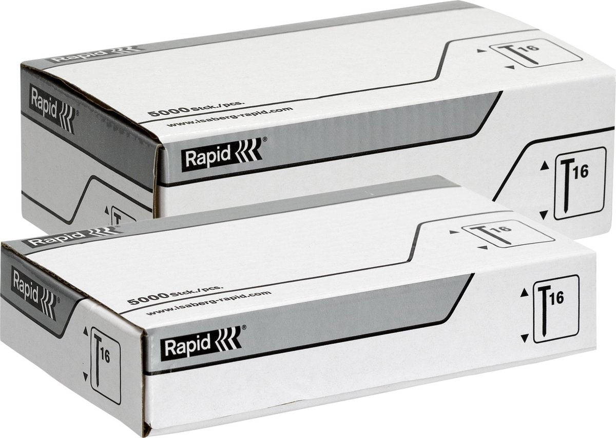 Rapid gegalvaniseerde nagels - kleine kop - scherpe punt - 8 25 mm - 5000 stuks