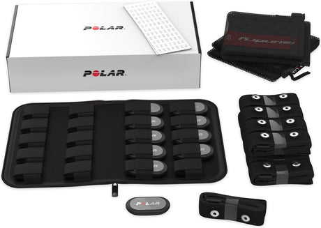 Polar h9 – Herzfrequenzsensoren 10 Kit mit schwarzem Brustgurt XS-S