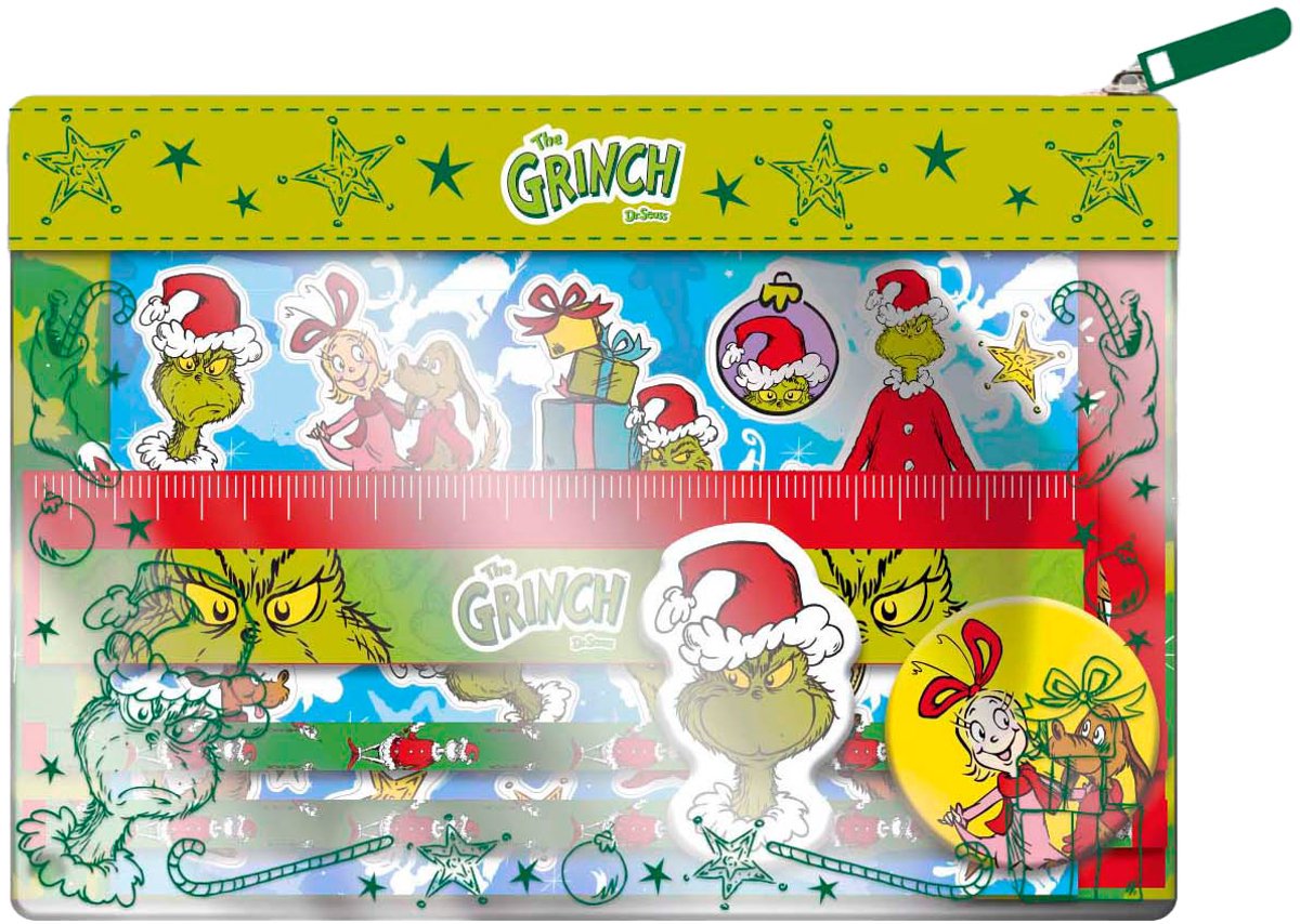 Kreatives Bastelgruppen-Totum-gefülltes Federmäppchen Grinch