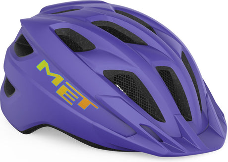 Mit Crackerjack Mips Fahrradhelm Jungen Mädchen – Fahrradhelm Kinder – Größe Unisize (52-57cm) – Lila matt
